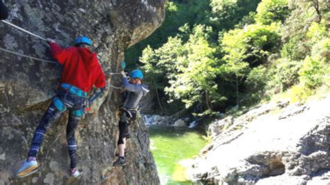 La via Ferrata du pont du diable